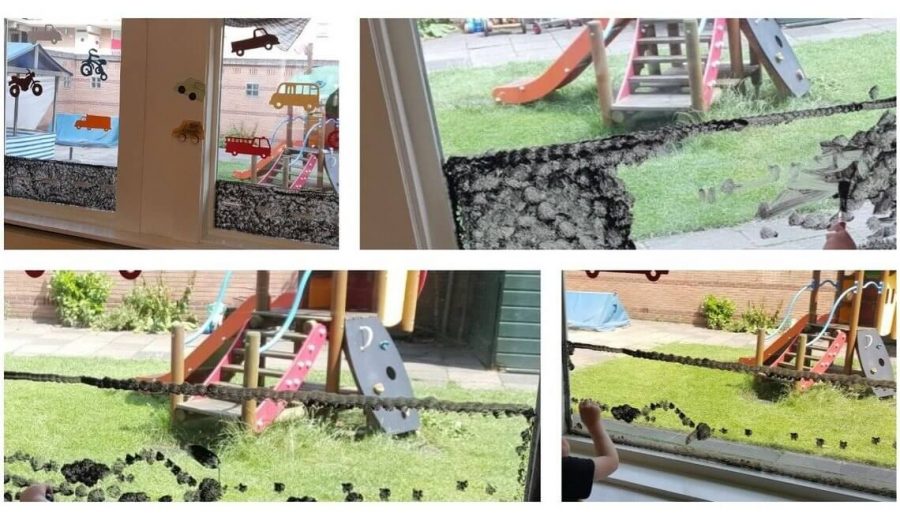 ramen kinderdagverblijf Ons Stekkie, thema verkeer
